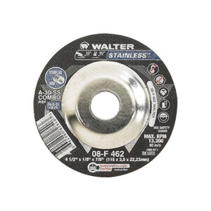 WALTER 4-1/2" x 1/8" x7/8" Grinding Wheel